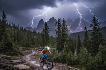 Burza na rowerze: kompleksowy przewodnik bezpieczestwa i postpowania