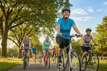 Wszystko o jedeniu na rowerze: korzyci, zasady i praktyka